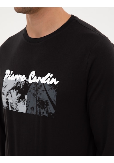Pierre Cardin Erkek Siyah Pijama Takım 50322631-001 Siyah