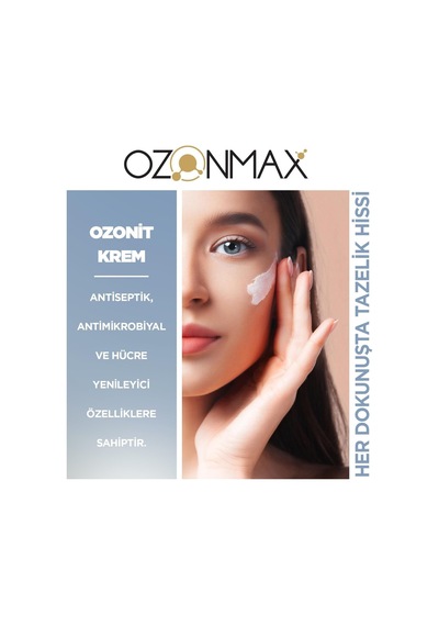 Ozonit Krem 50 Ml - Cildin Oksijen Seviyesini Üç Katakadar Artırırı Ve Cilt Tonunu Eşitler Akne Leke Gibi Cilt Problemlerinde Kullanılır.