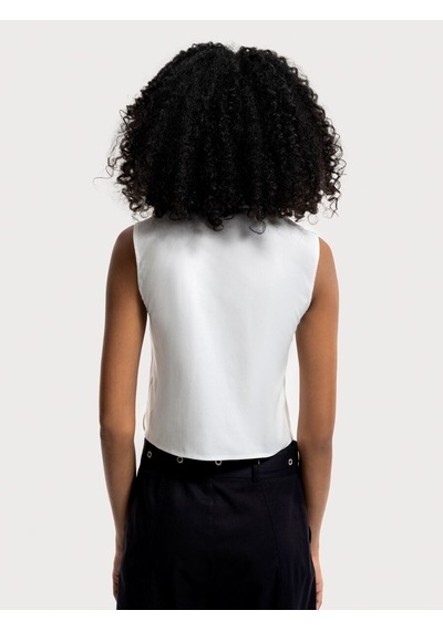 LOFT Loose Fit Kadın Gömlek K.kol Lf2035111 Q1.v1 Beyaz