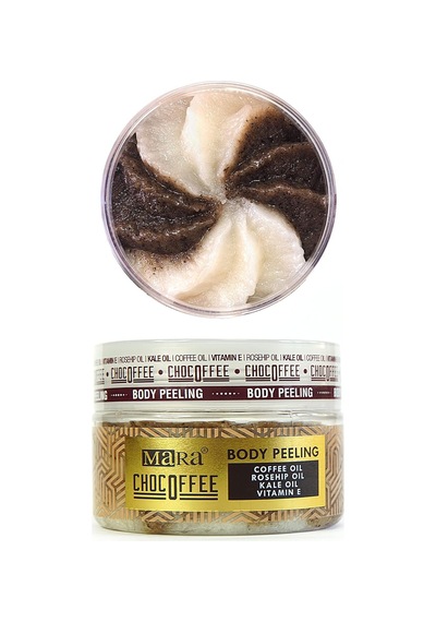 Chocoffee Değerli Yağlar İçeren Çikolata Kahve Vücut Peeling 300gr