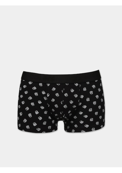 Colin's Colins Modern Fit Baskılı Erkek Siyah Boxer Cl1075758 Q1.v1 Blk Siyah