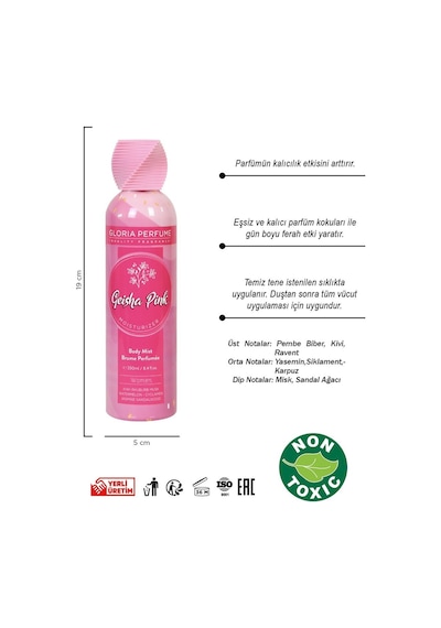 Geisha Pink Body Mist 250 Ml