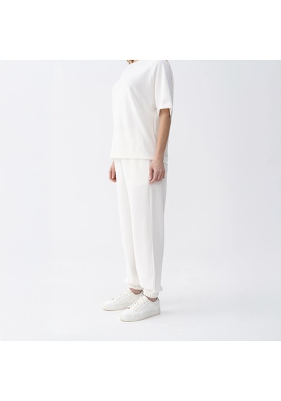 Qua Home Ivy Kadın Modal Jogger Pantolon Ekru