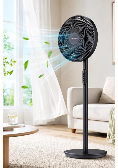 Premium Günlük Kullanım Serinletme Bireysel Serinlik Vantilatör Sf01 Siyah 14 Inc 45w