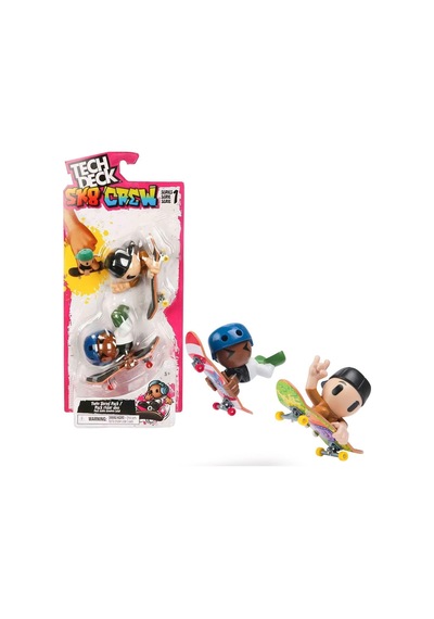 6071061 Tech Deck Sk8 Crew İkili Paket Çok Renkli