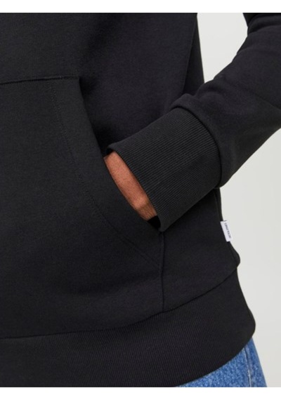 Jack & Jones Jack&jones 12250682 Jjejeff Crop Logo Sweat Siyah