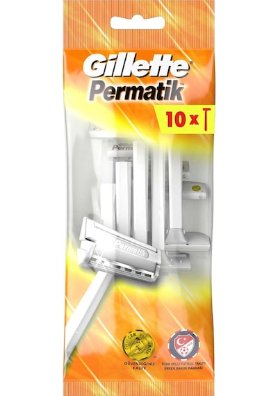 Gillette Permatik Kullan At Tıraş Bıçağı 10'lu 2 Adet