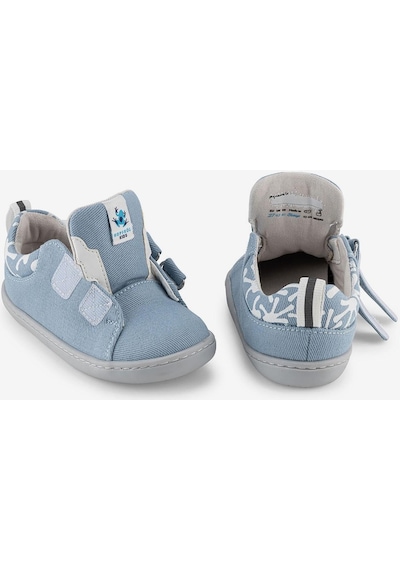 Smart Walker  Canvas Play Eco Açık Mavi Barefoot Çocuk Ayakkabı