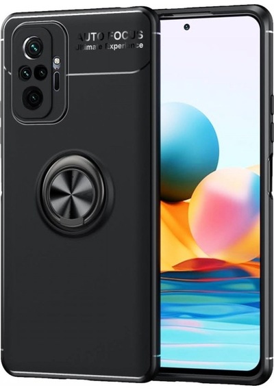Xiaomi Redmi Note 10 Kilif Lens Yüzüklü Miknatisli Silikon Kapak 488379699