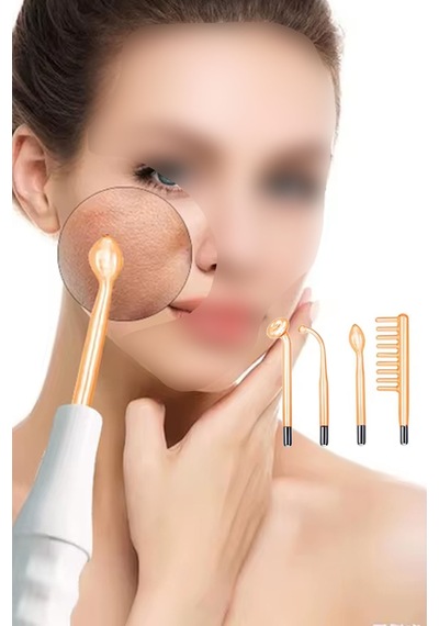 Yeni Nesil Profesyonel 4 Başlıklı Yüksek Frekanslı Cilt Bakım Analiz Cihazı