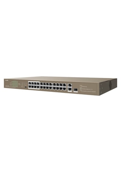 Tenda TEF1126P-24-250 W 24 Port 10/100 Yönetilemez Poe Swıtch