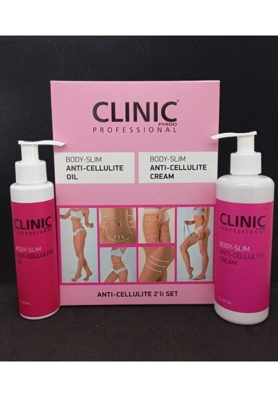 Clinic Pyroo Celulite Selülit Karşıtı Bakım Seti