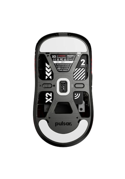 Pulsar X2 V3 T1 Edition Size 2 Medium Xs-1 Sensör Kablosuz Simetrik Gaming Mouse Px232t1 Px232t1