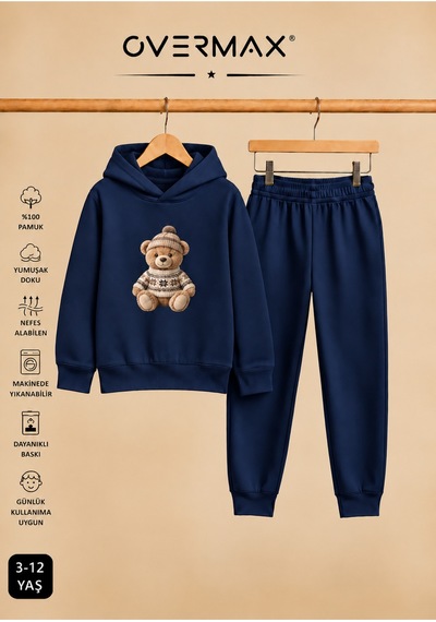 Overmax Teddy Bear Baskılı Çocuk Kapüşonlu Sweatshirt Eşofman Takımı 3-12 Yaş Lacivert Üst-lacivert Alt - 924458985 Lacivert Üst-lacivert Alt Overmax Teddy Bear Baskılı Çocuk Kapüşonlu Sweatshirt Eşofman Takımı 3-12 Yaş Lacivert Üst-lacivert Alt - 924458985 Lacivert Üst-lacivert Alt