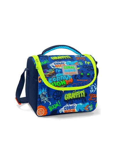 Coral High Saks Grafiti Isı Yalıtımlı Beslenme Çantası - Erkek Çocuk