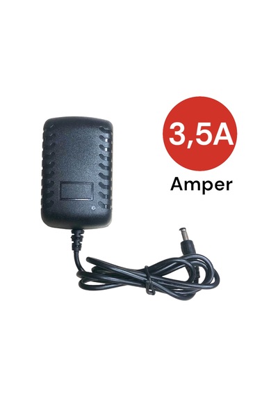 Tek-iş Fişli Şerit Led Güvenlik Kamerası Adaptörü Trafosu Güç Kaynağı 12 Volt 3.5 Amper Dönüştürücü