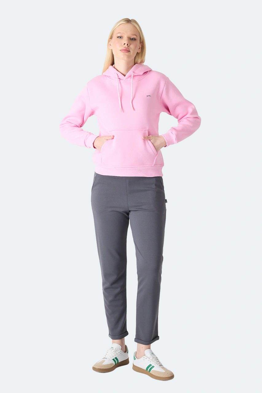 Slazenger Mısty I Kadın Gül Sweatshirt Gül