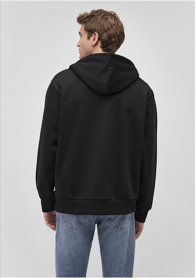 Mavi - Kapüşonlu Fermuarlı Siyah Basic Sweatshirt 0s10277-900 Siyah