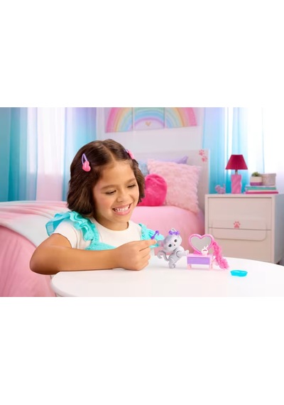 Barbie Dream Squad Renk Aksesuarlı Yavru Köp Jmw98 Seri 2