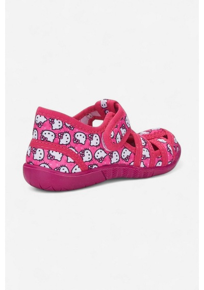 Günlük Unisex Çocuk Sandalet Esnek Kaymaz Taban Keten Cırtlı Yazlık Ev Okul Kreş Ayakkabı 143 Fuşya-kedili Günlük Unisex Çocuk Sandalet Esnek Kaymaz Taban Keten Cırtlı Yazlık Ev Okul Kreş Ayakkabı 143 Fuşya-kedili