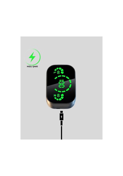Gürültü Engelleyici Bluetooth Kulaklık Akıllı Ekranlı Hifi Ses Kalitesi - Karbul4838-384 Renkli
