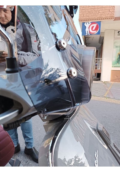 Vespa Modeli - Rks Pride - Sym Fıddle Kısa Tur Camı
