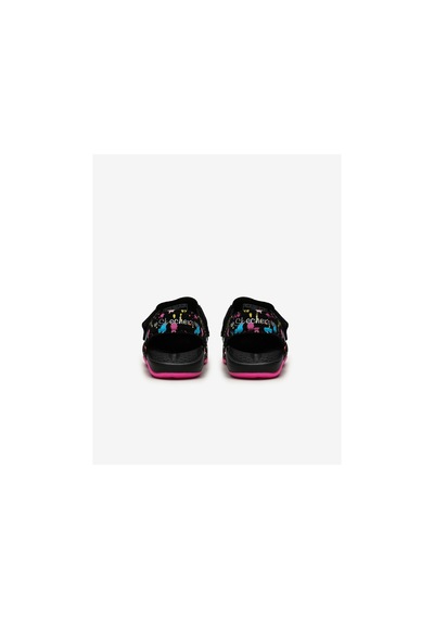 Skechers Side Wave - Büyük Kız Çocuk Siyah Pembe Sandalet 86428L Bkhp Siyah Skechers Side Wave - Büyük Kız Çocuk Siyah Pembe Sandalet 86428L Bkhp Siyah