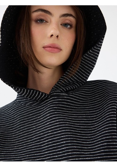 LOFT Regular Fit Kadın Sweatshirt Lf2040904 Q1.v1 Siyah