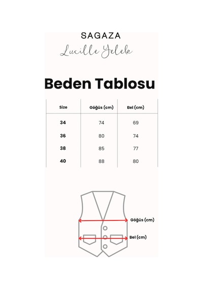 Sagaza Lucille Yelek