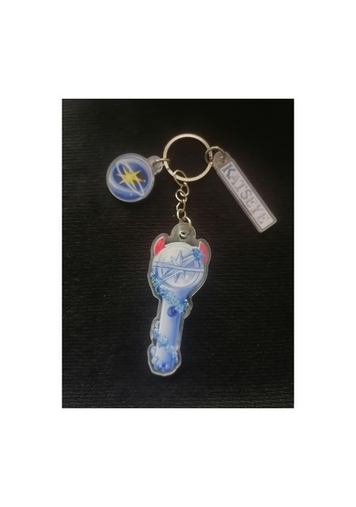 Owl Bag Kpop Katseye Desenli Acrylic Charm Lı Anahtarlık Çanta Süsü Çok Renkli
