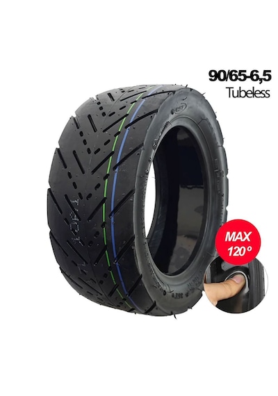 90/65-6.5 Jelli Dış Lastik Zırhlı Tubeless 11 İnç Onvo Rx5/rx7/rx8 Dualtron Vb. Uyumlu
