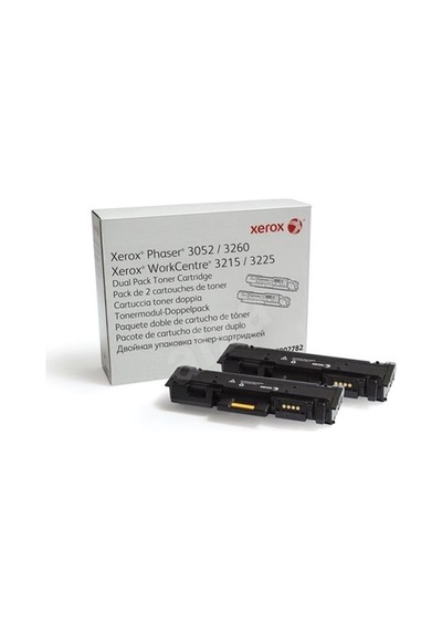 Xerox 3052 /3260 /3215 /3225 Siyah Toner Ikili 106R02782
