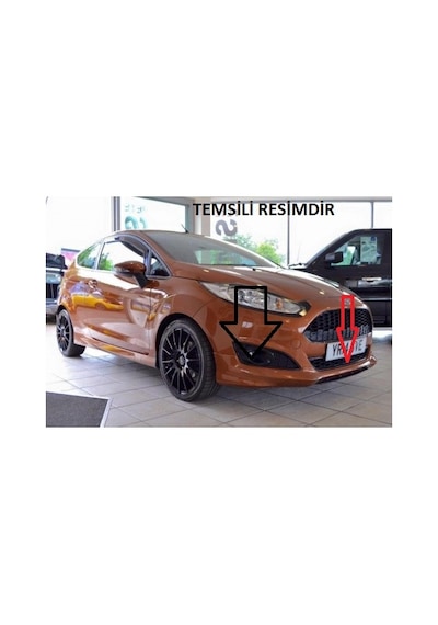 Ford Fiesta Makyajlı Kasa Ön Ek Plastik Boyasız 2014-2017