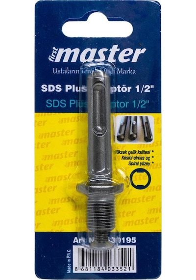 Master 530195 Sds Plus Mandren Adaptörü 1/2" - 20 Unf
