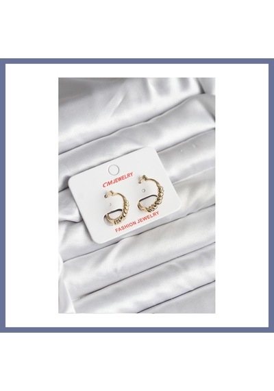 Bezos 14k Gold Renk Kaplama Cm Kadın Küpe Dlra 09006702