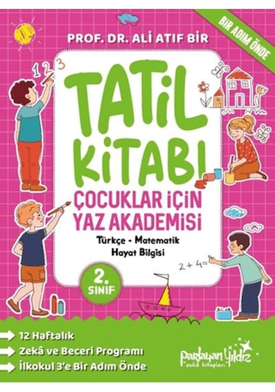 Çuklar İçin Yaz Akademisi 2. Sınıf Tatil Kitabı