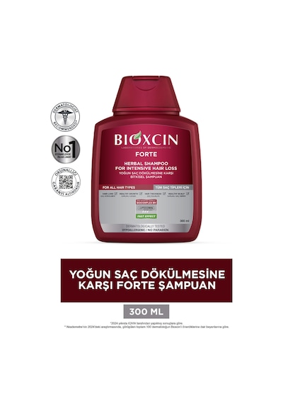 Bioxcin Forte Yoğun Saç Dökülmesi için Bakım Seti