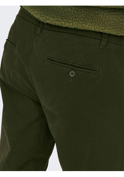 Only & Sons Onscam Chino Pk 6775 Erkek Yeşil Pantolon - 22016775 Yeşil