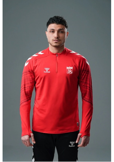 Hummel Line Sivasspor Antrenman Eşofman Üstü Kırmızı