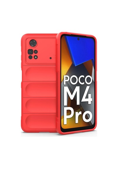 Xiaomi Poco M4 Pro 4g Uyumlu Kılıf Optimum Silikon - Kırmızı