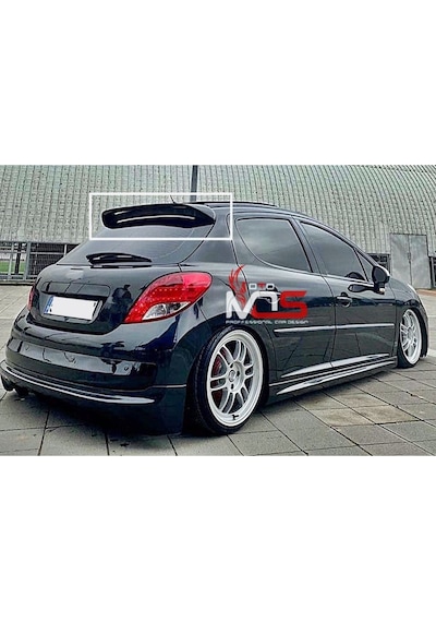 Peugeot 207 Rc Spoiler Fiberglass Boyasız