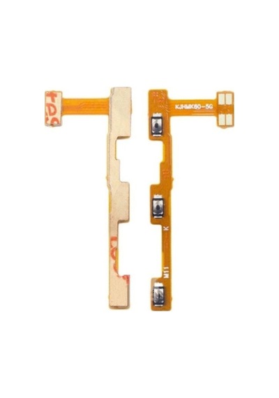 Xiaomi Uyumlu Poco F5 Pro On Off Yan Ses Power Film Flex