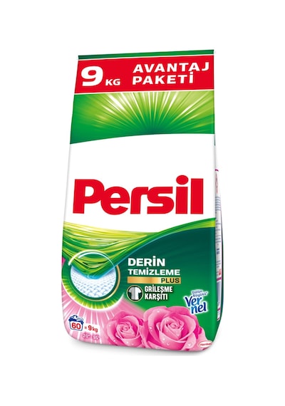 Persil Gülün Büyüsü 60 Yıkama Avantaj Paketi 9 KG