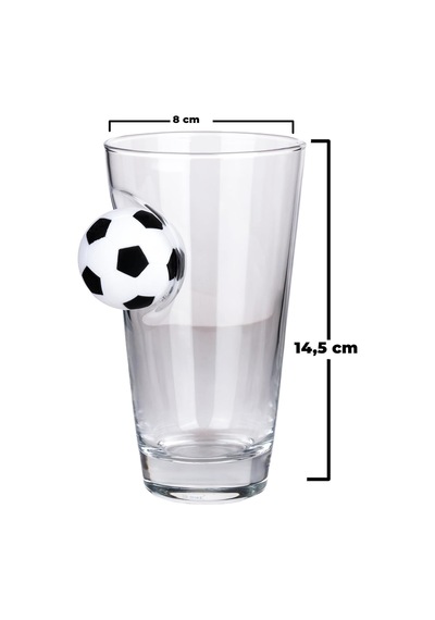 Bellore Futbol Toplu Özel Bira Hediyelik Bardak 465cc Top Diğer