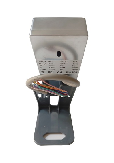 Sr-213 Lcd Em Parmak İzi Kart Şifre Okuyucu Lcd Ekranlı Metal Kasa 125 Khz 10 Adet
