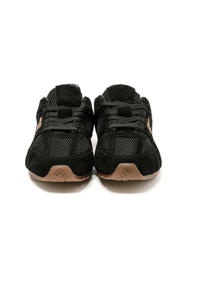 Sneaker Günlük Kadın Rc-25y-187-mıu1912 John May Siyah Süet Siyah Süet Siyah