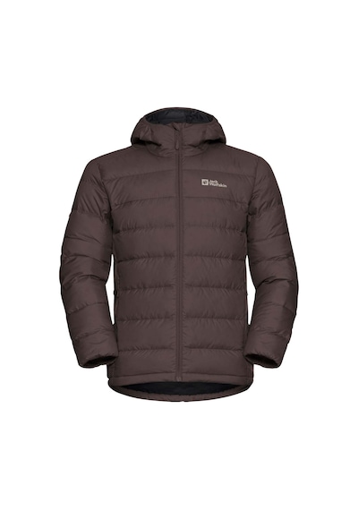 Jack Wolfskın Jack Wolfskin Ather Down Hoody Rds Erkek Kahverengi Outdoor Ceketi D0108 Kahve