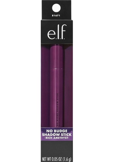 E.l.f. No Budge Shadow Stick Uzun Ömürlü Ve Silinmeye Dayanıklı Metalik Göz Farı Purple 2