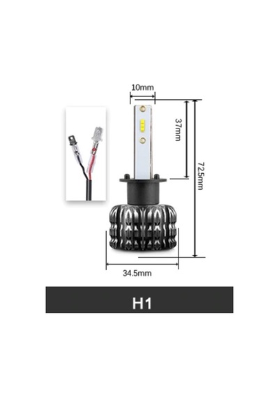 Femex Fiat Doblo 3 Led Xenon Uzun Far Ampulu Femex Eco Power H1