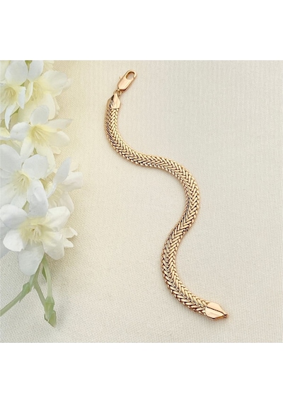 Kyver Kadın Bileklik Yassı Balıksırtı Model Kararmaz Xuping Vip Seri Ürün Rose 19 Cm Rose Gold Kyver Kadın Bileklik Yassı Balıksırtı Model Kararmaz Xuping Vip Seri Ürün Rose 19 Cm Rose Gold